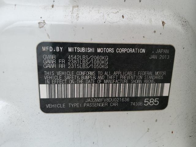 Photo 11 VIN: JA32W8FV8DU021636 - MITSUBISHI LANCER EVO 