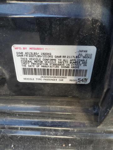 Photo 11 VIN: JA32X2HU0BU002865 - MITSUBISHI LANCER 