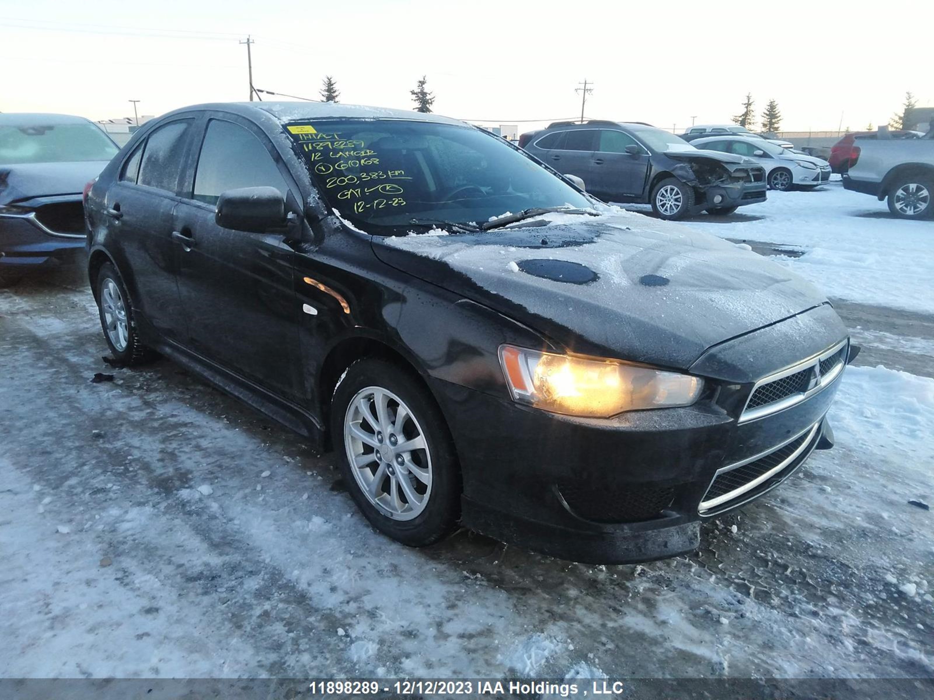 Photo 0 VIN: JA32X2HU3CU610168 - MITSUBISHI LANCER 