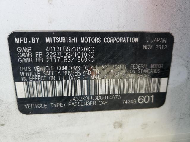 Photo 11 VIN: JA32X2HU3DU014673 - MITSUBISHI LANCER 