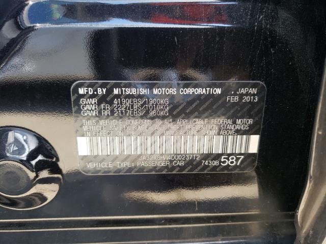 Photo 9 VIN: JA32X8HW4DU023712 - MITSUBISHI LANCER GT 