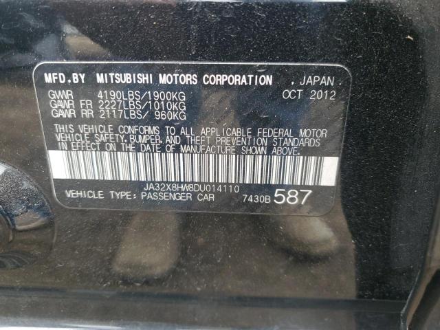 Photo 12 VIN: JA32X8HW8DU014110 - MITSUBISHI LANCER GT 