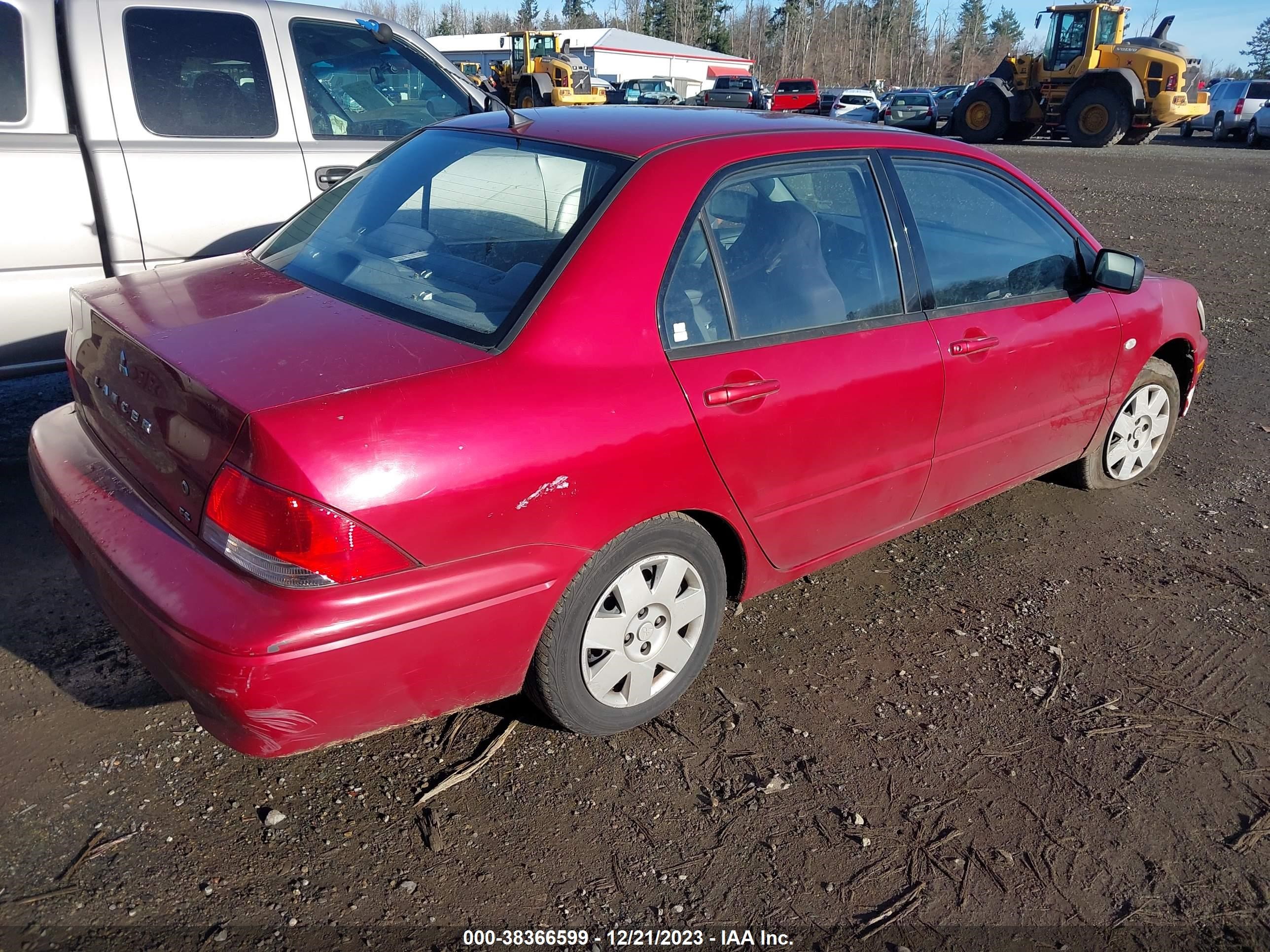 Photo 3 VIN: JA3AJ26E22U057228 - MITSUBISHI LANCER 