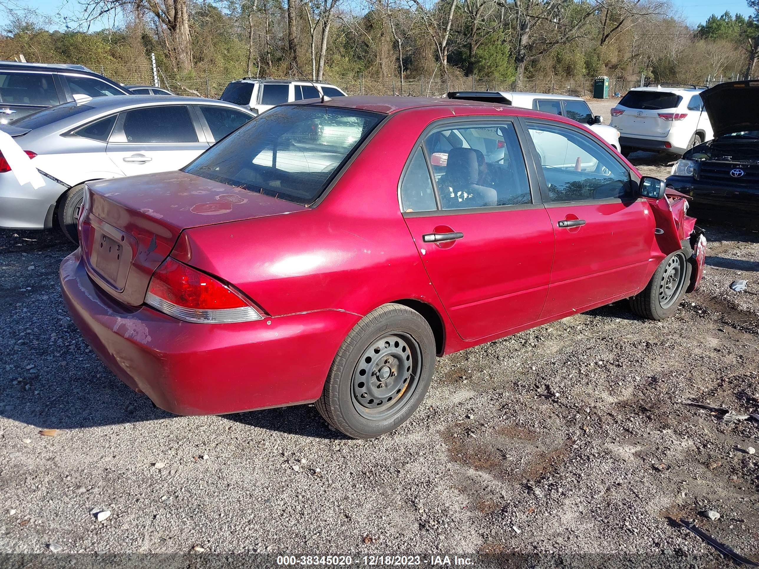 Photo 3 VIN: JA3AJ26E36U036684 - MITSUBISHI LANCER 