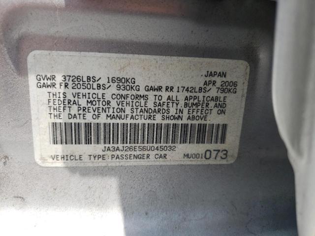 Photo 12 VIN: JA3AJ26E56U045032 - MITSUBISHI LANCER 