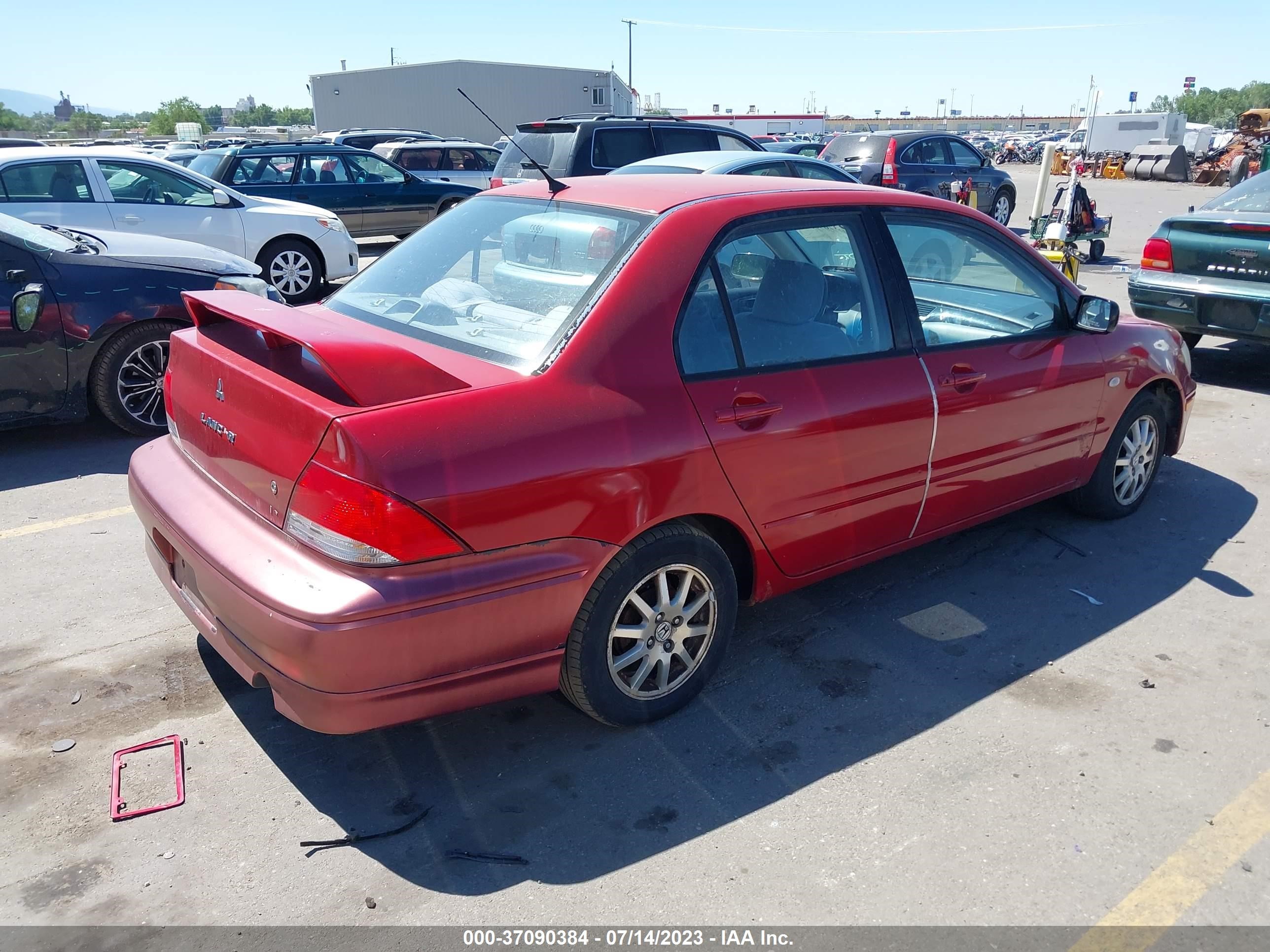 Photo 3 VIN: JA3AJ26E63U019406 - MITSUBISHI LANCER 