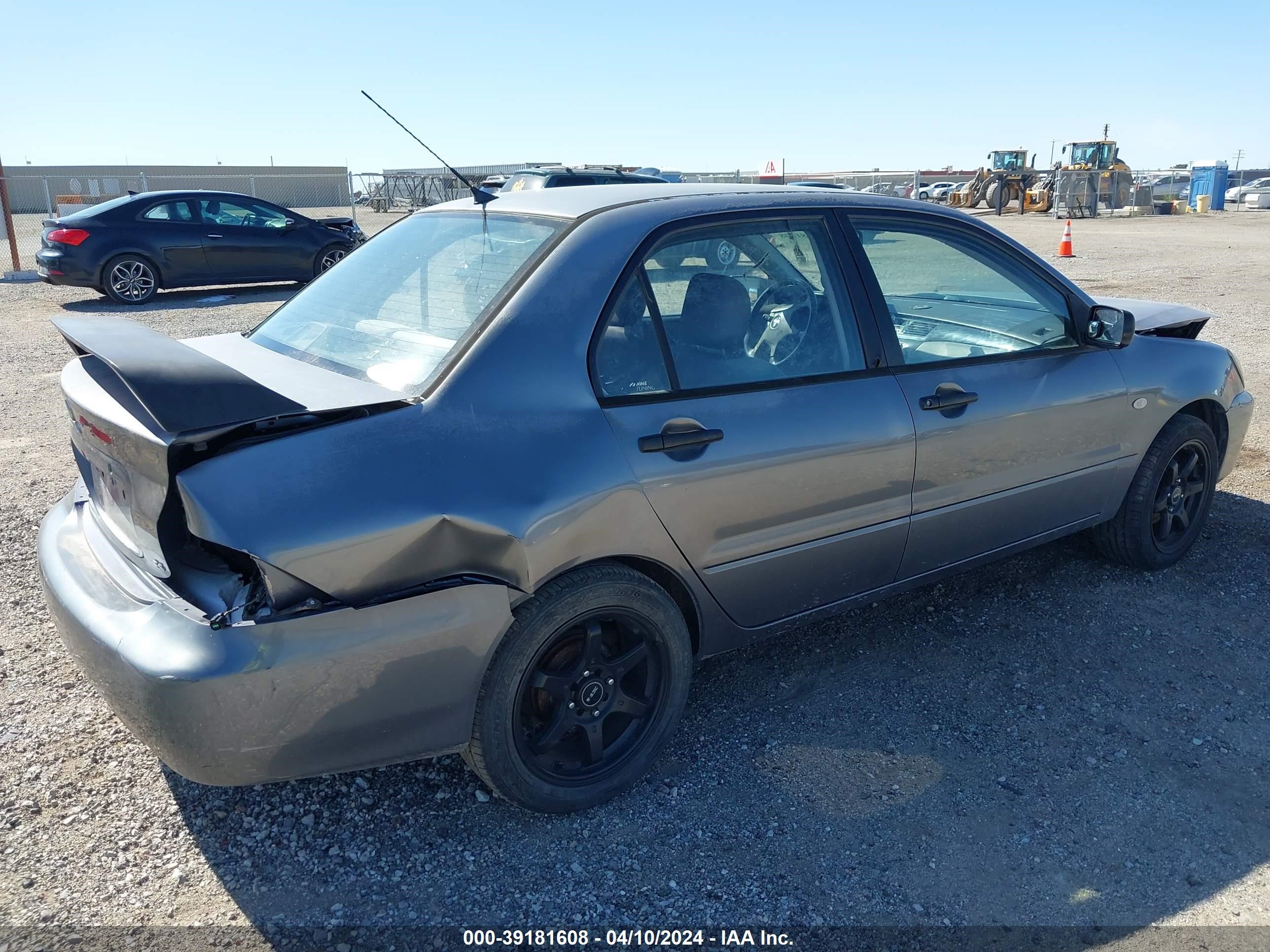 Photo 3 VIN: JA3AJ26E66U011410 - MITSUBISHI LANCER 