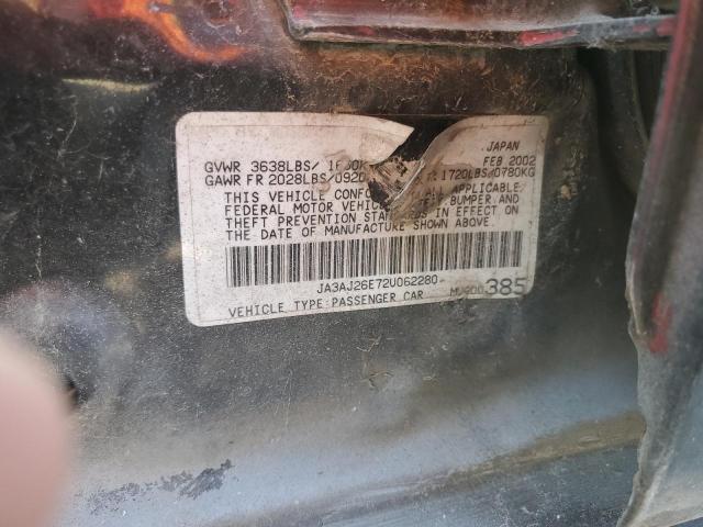 Photo 12 VIN: JA3AJ26E72U062280 - MITSUBISHI LANCER ES 