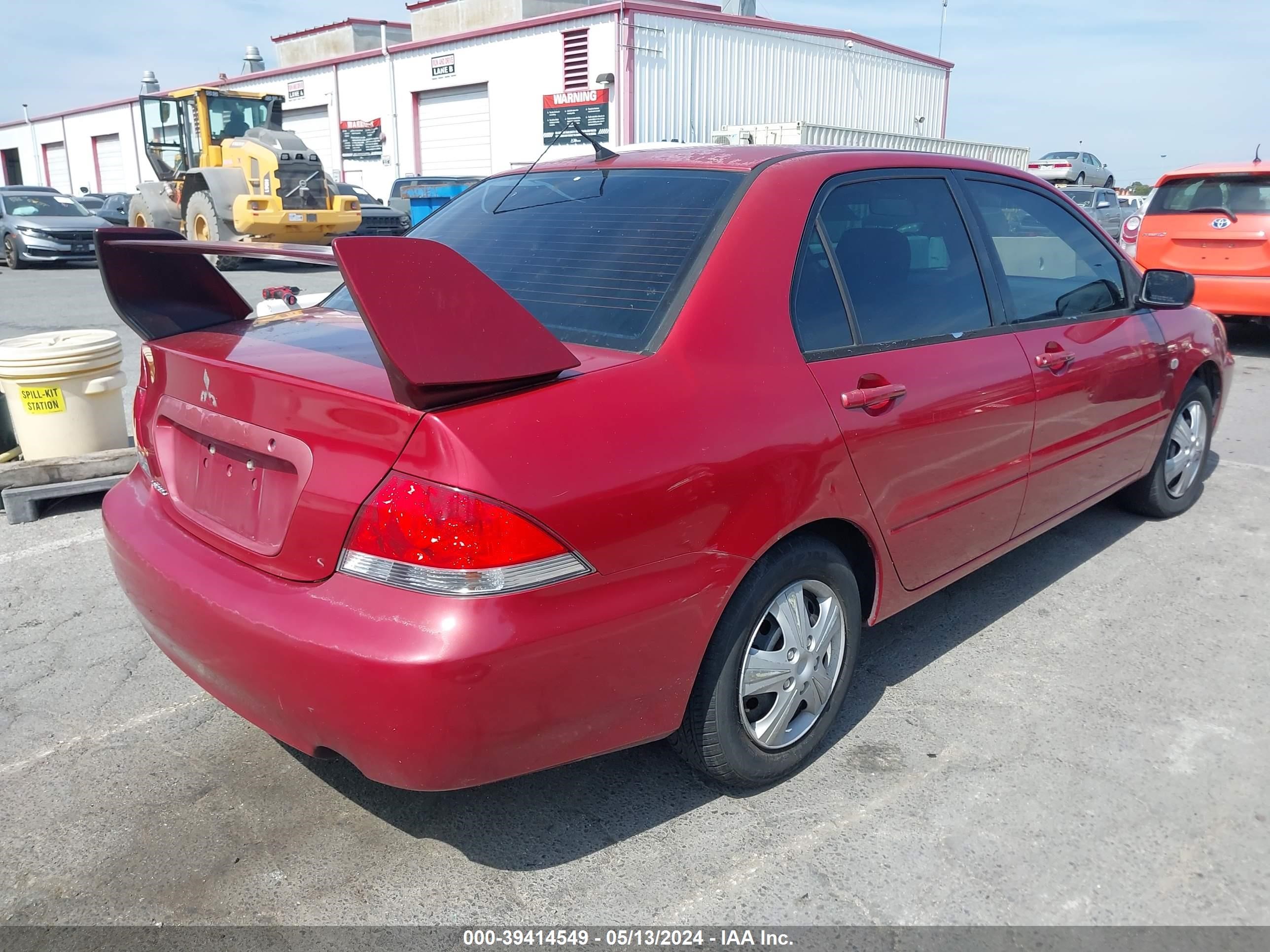 Photo 3 VIN: JA3AJ26E74U014796 - MITSUBISHI LANCER 