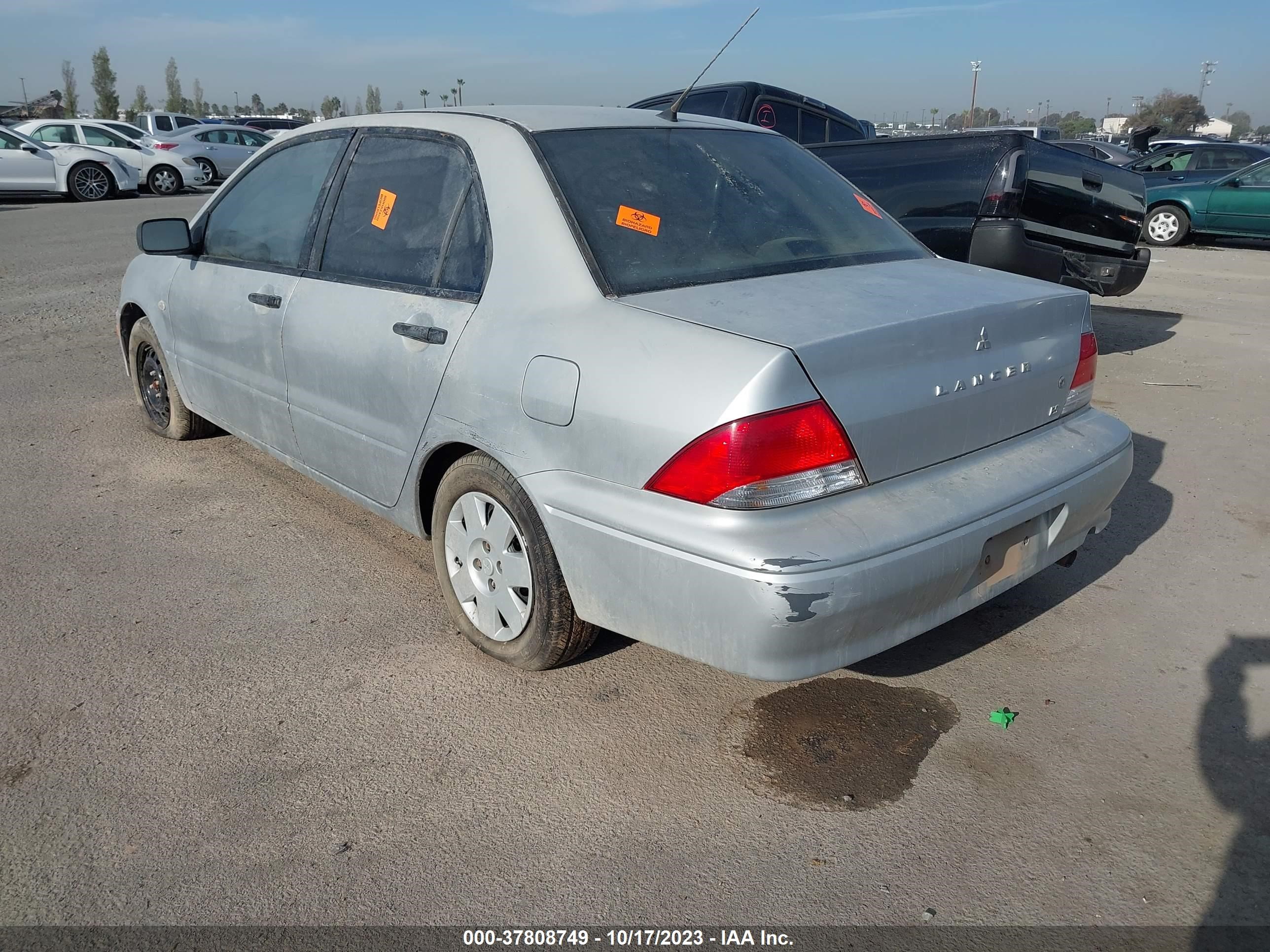 Photo 2 VIN: JA3AJ26E83U003062 - MITSUBISHI LANCER 