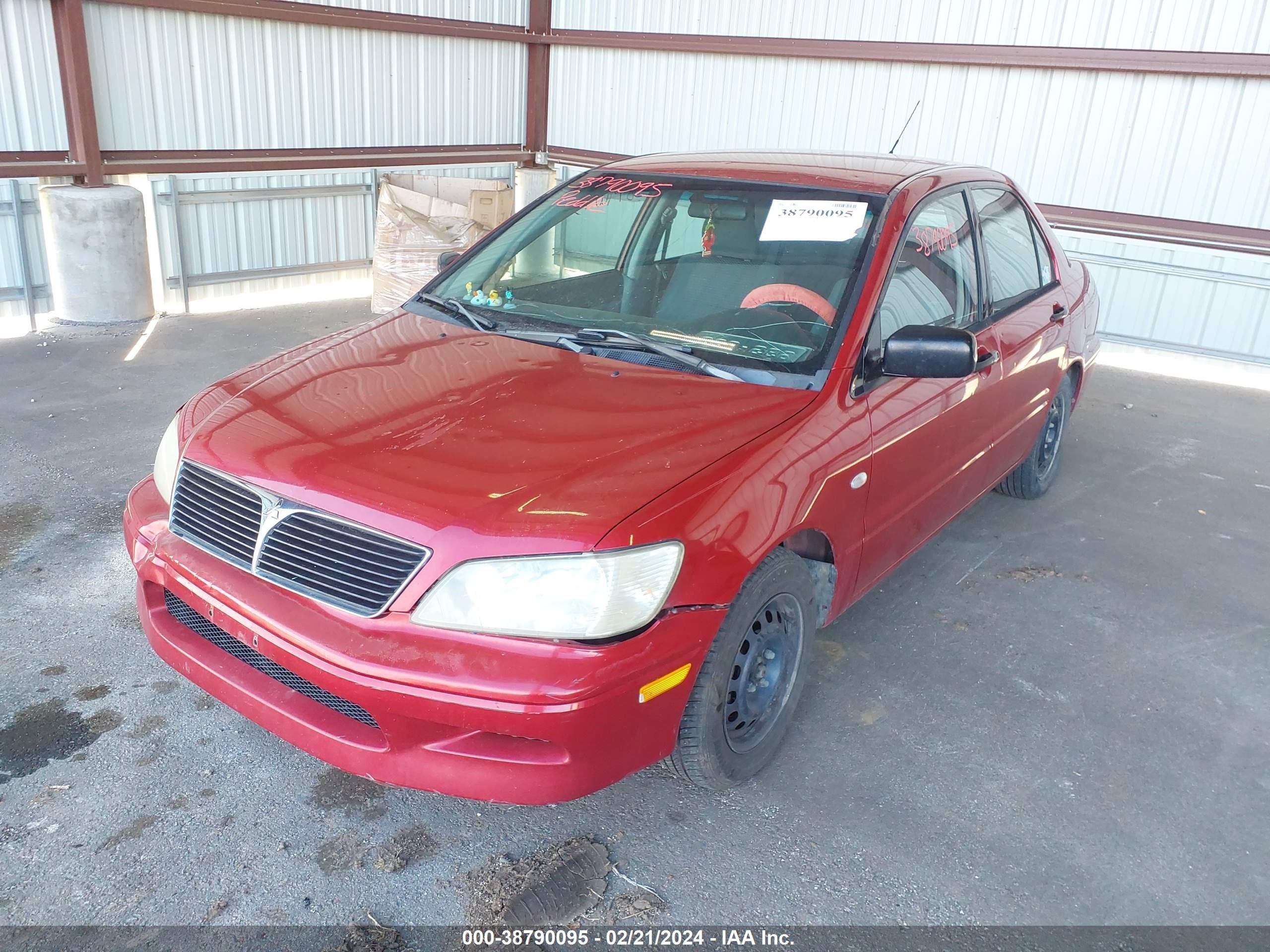 Photo 1 VIN: JA3AJ26E93U006245 - MITSUBISHI LANCER 