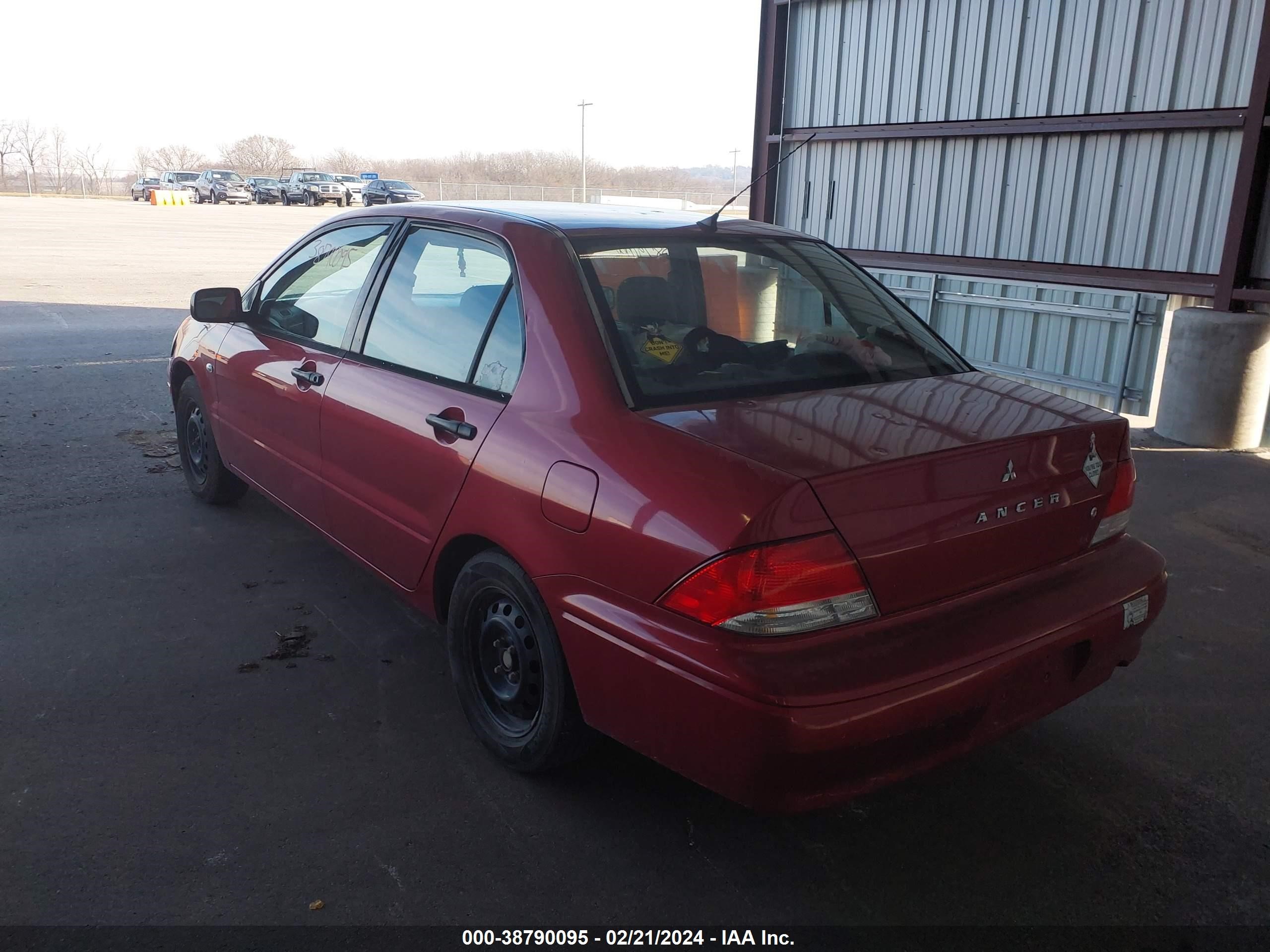 Photo 2 VIN: JA3AJ26E93U006245 - MITSUBISHI LANCER 