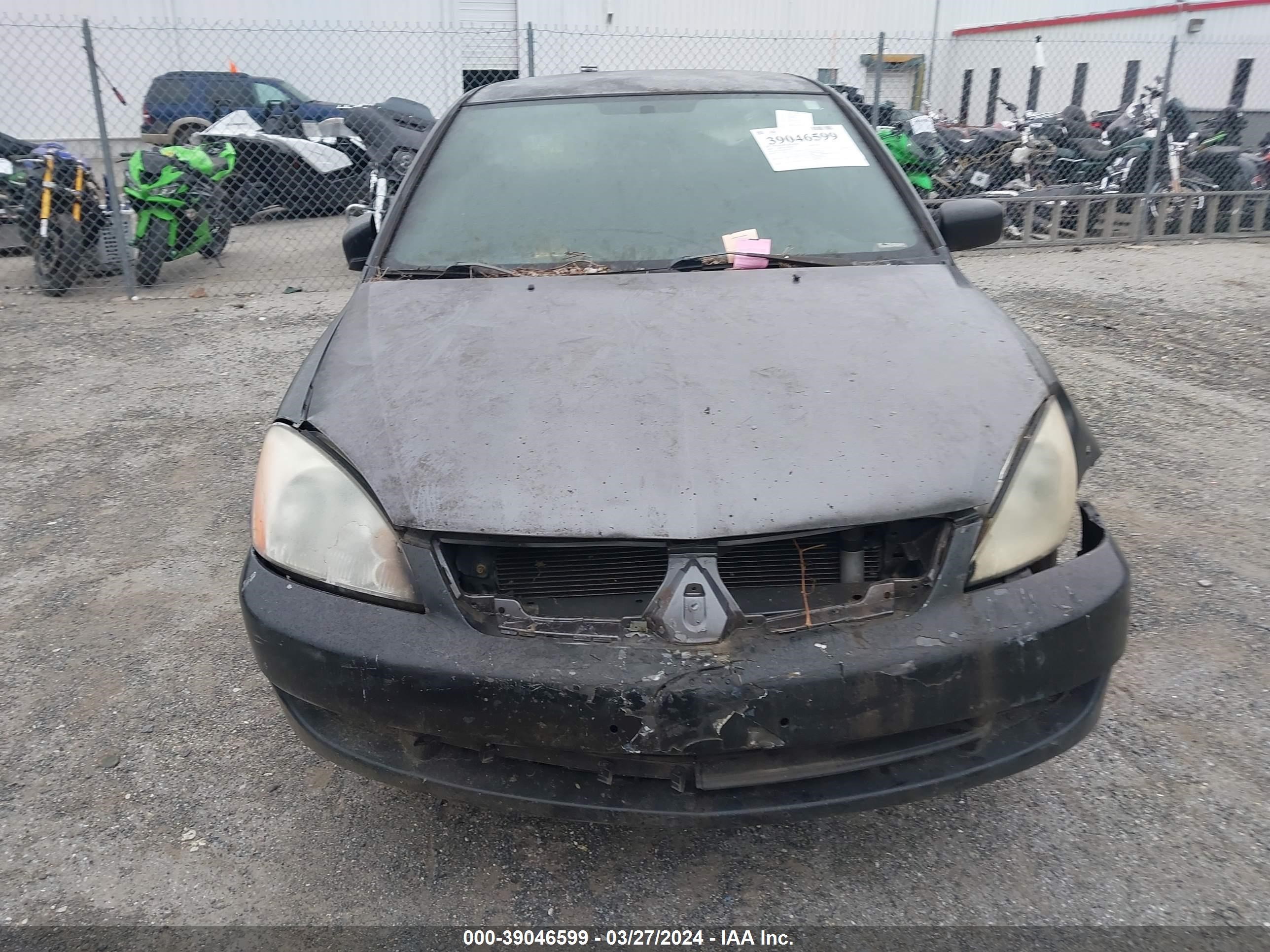 Photo 9 VIN: JA3AJ26E96U057927 - MITSUBISHI LANCER 