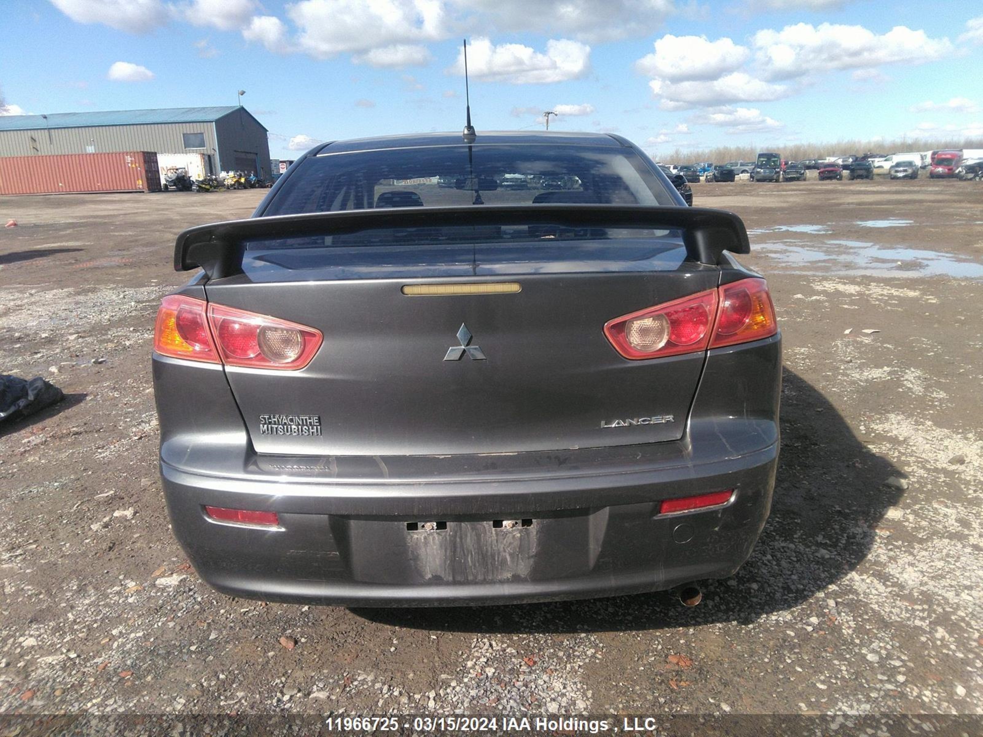 Photo 15 VIN: JA3AU26U78U604274 - MITSUBISHI LANCER 