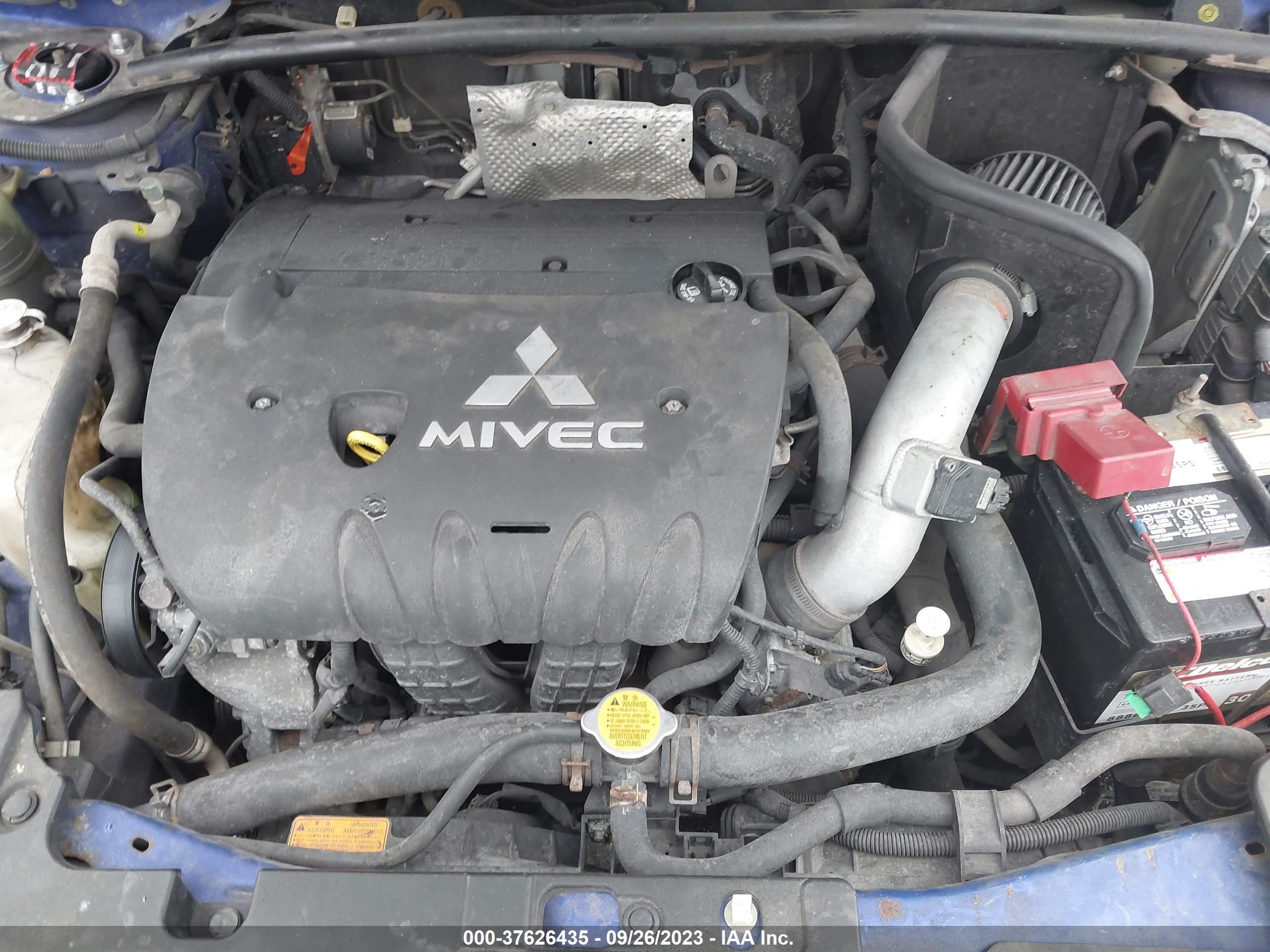 Photo 9 VIN: JA3AU86U98U033681 - MITSUBISHI LANCER 