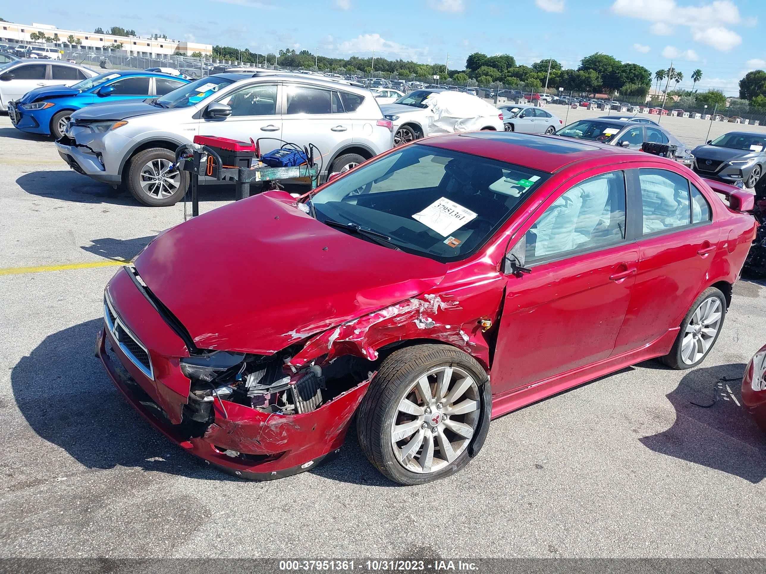 Photo 1 VIN: JA3AU86W19U037162 - MITSUBISHI LANCER 