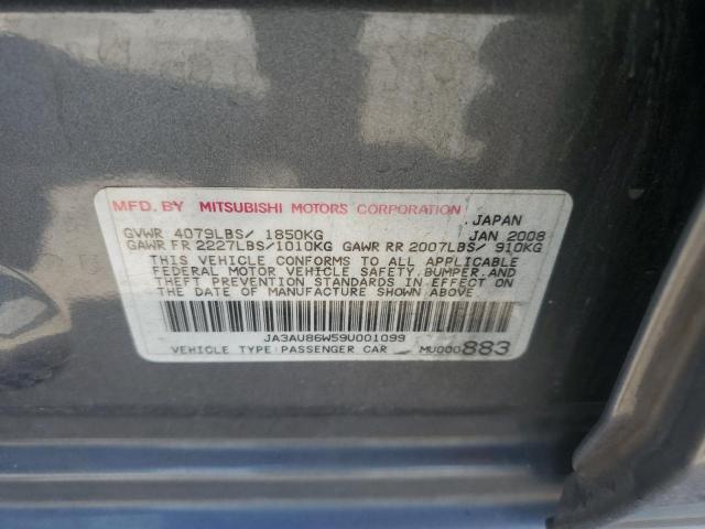 Photo 11 VIN: JA3AU86W59U001099 - MITSUBISHI LANCER GTS 