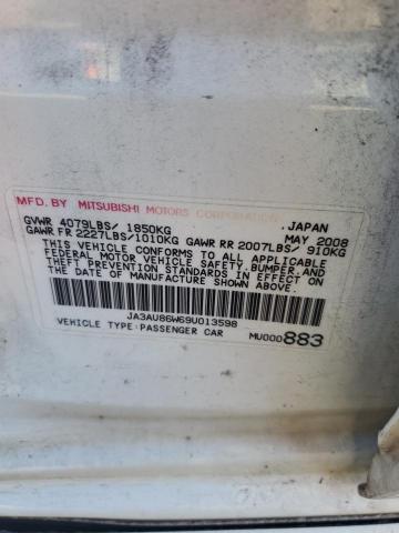 Photo 11 VIN: JA3AU86W69U013598 - MITSUBISHI LANCER 