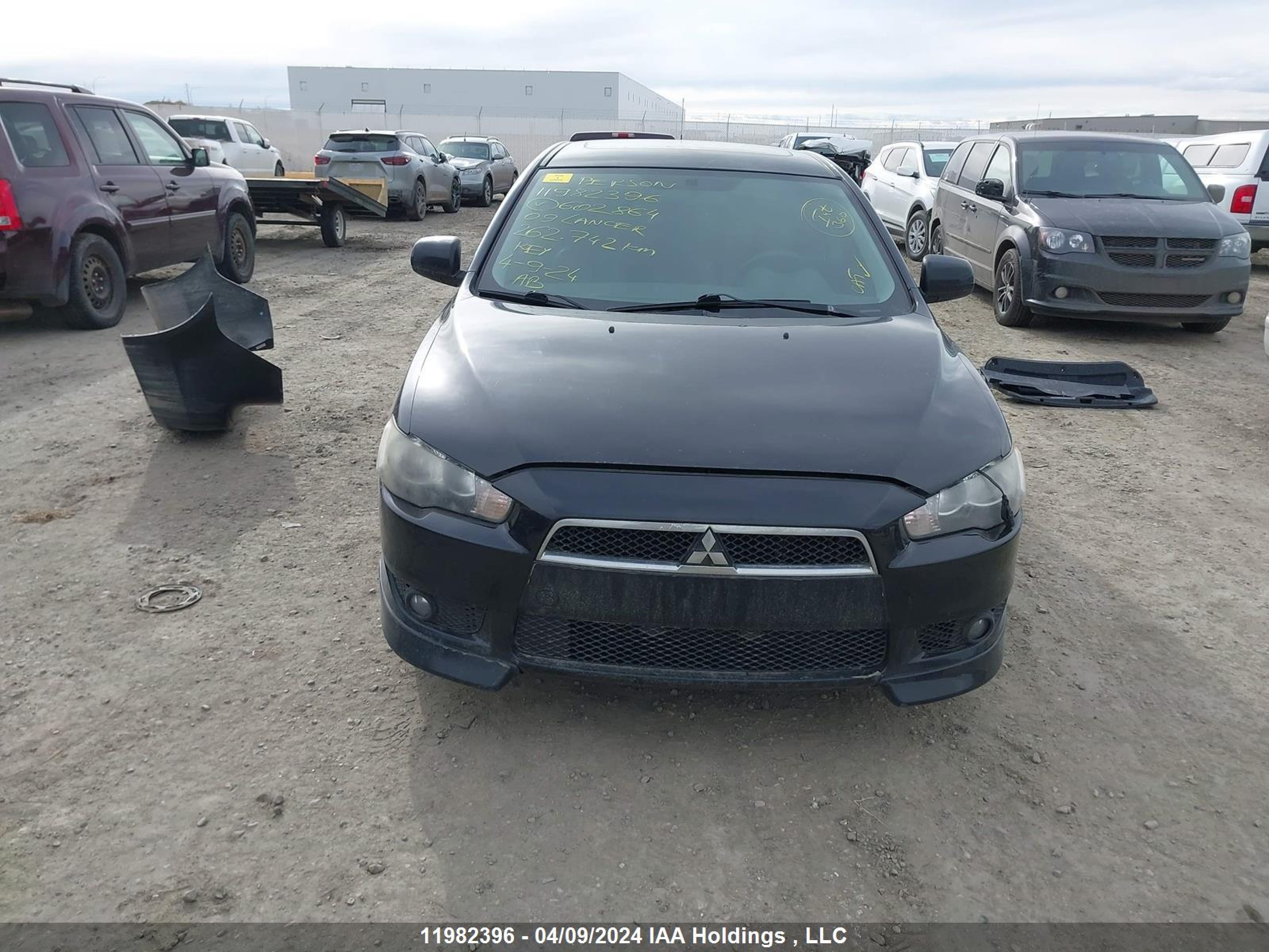 Photo 12 VIN: JA3AU86WX9U602864 - MITSUBISHI LANCER 