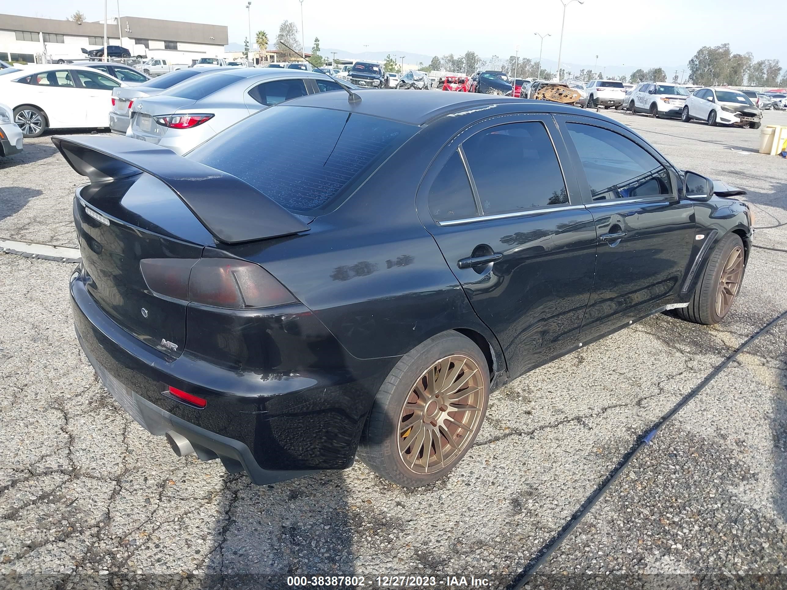 Photo 3 VIN: JA3AW56V08U051519 - MITSUBISHI LANCER EVOLUTION 