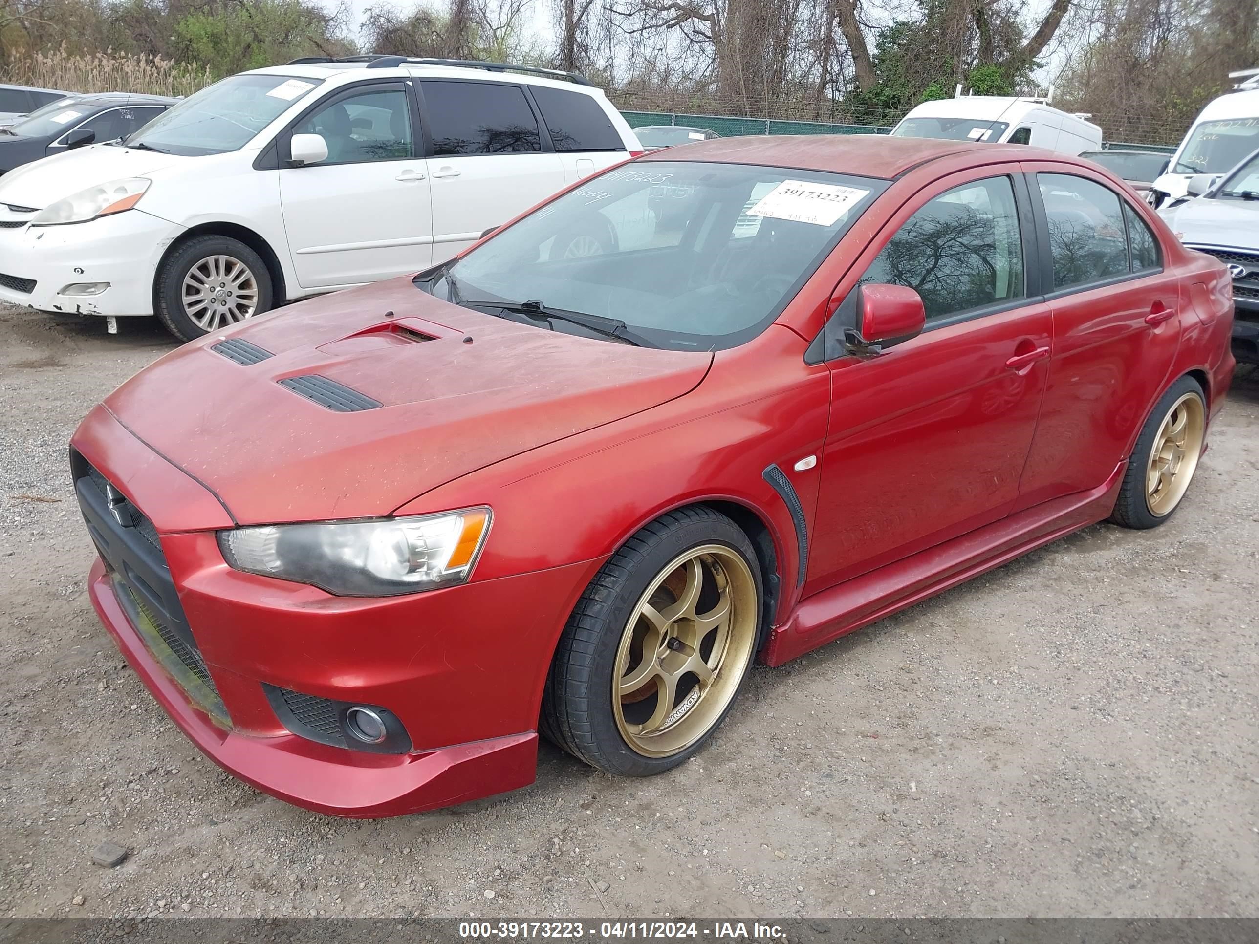 Photo 1 VIN: JA3AW86V08U045611 - MITSUBISHI LANCER EVOLUTION 