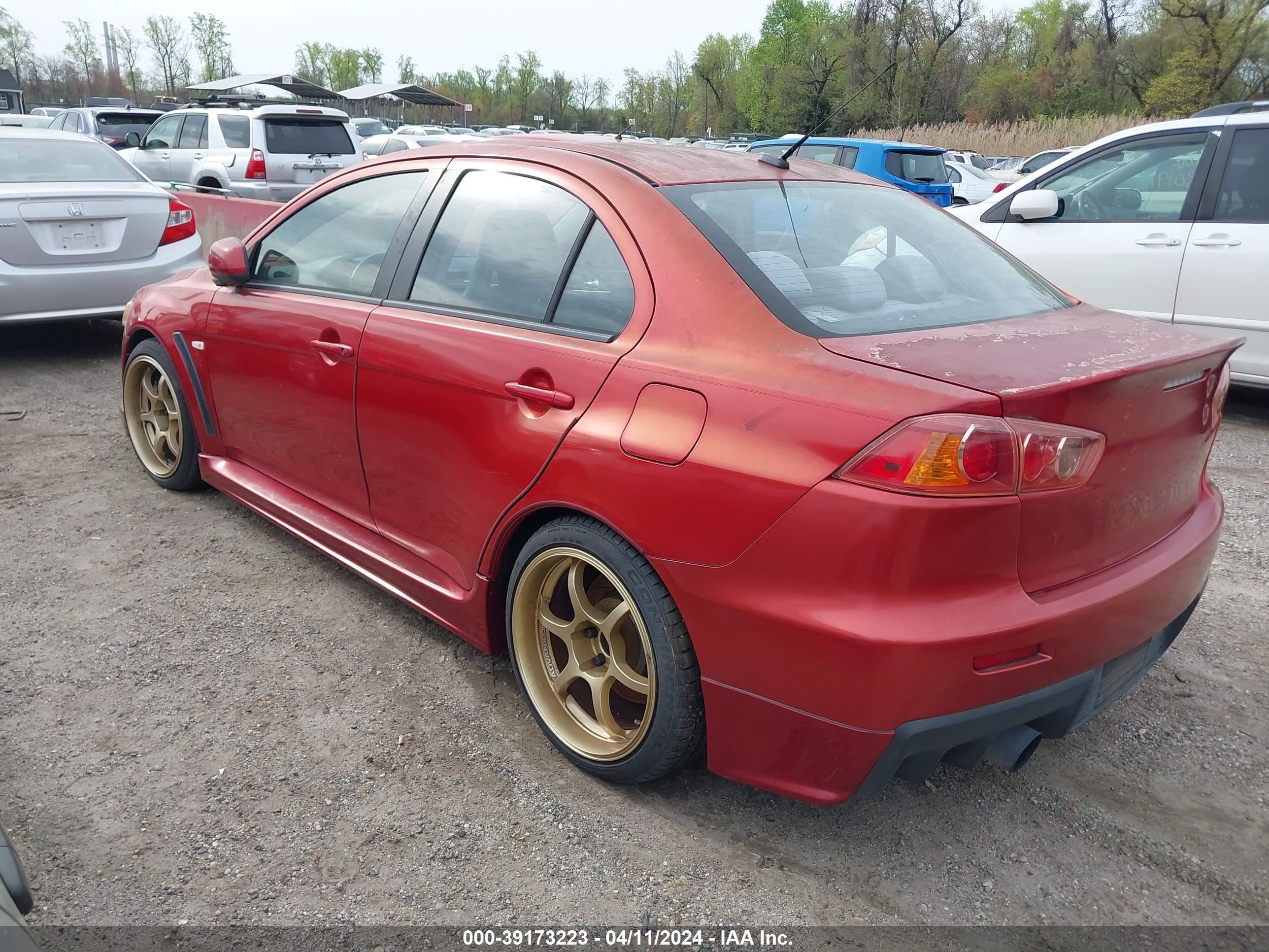 Photo 2 VIN: JA3AW86V08U045611 - MITSUBISHI LANCER EVOLUTION 