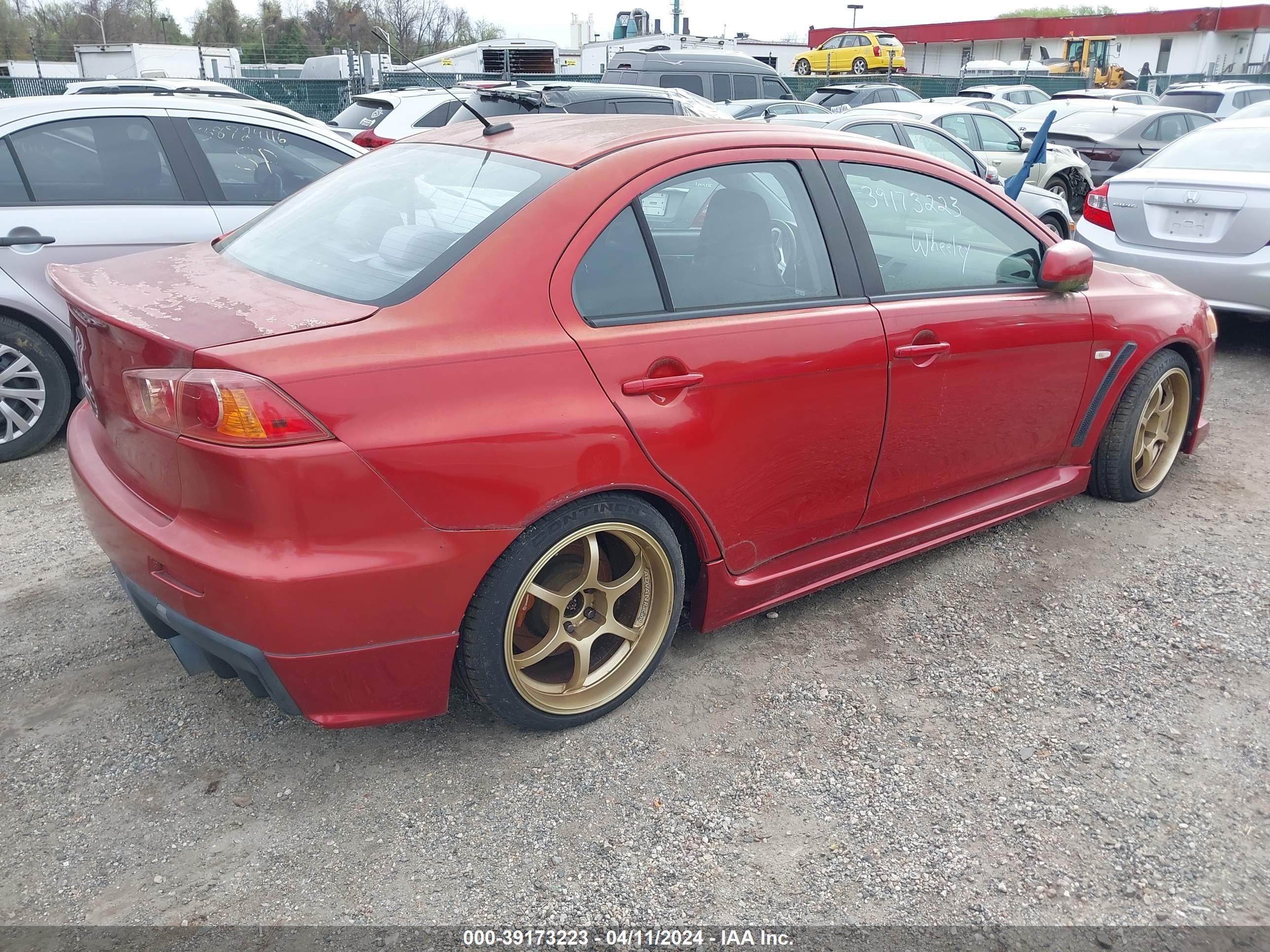 Photo 3 VIN: JA3AW86V08U045611 - MITSUBISHI LANCER EVOLUTION 