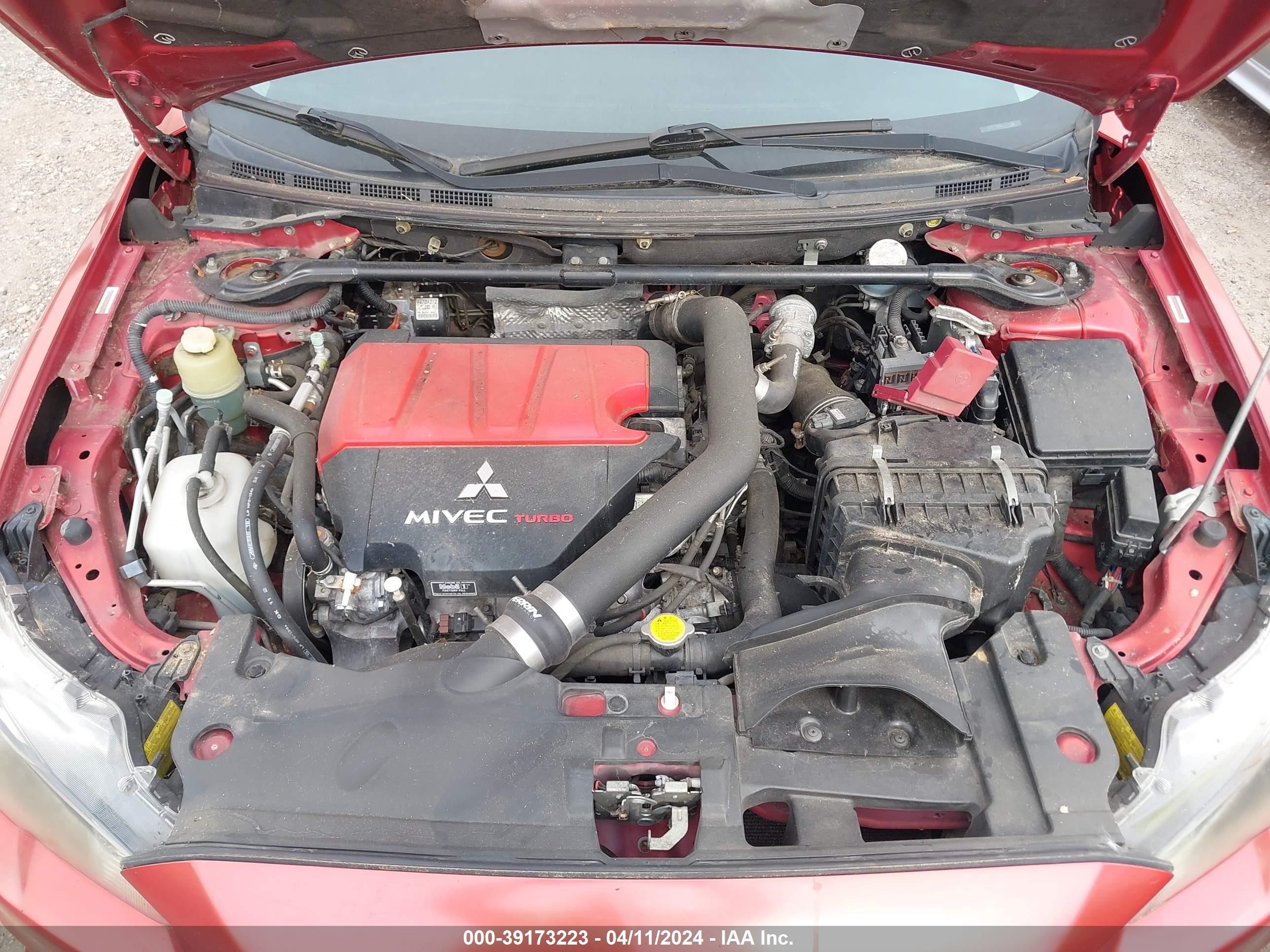 Photo 9 VIN: JA3AW86V08U045611 - MITSUBISHI LANCER EVOLUTION 