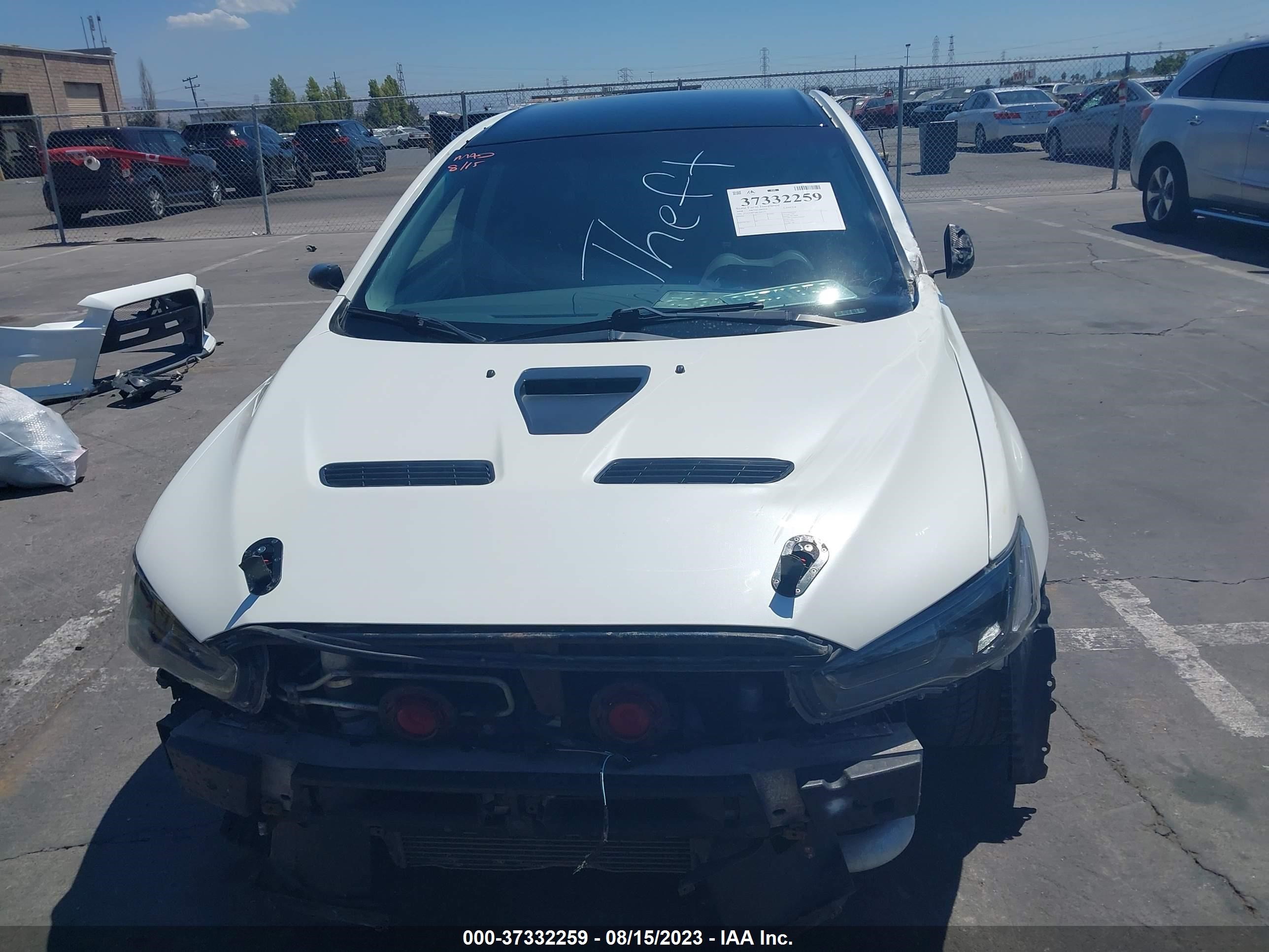 Photo 12 VIN: JA3AW86V68U049372 - MITSUBISHI LANCER 