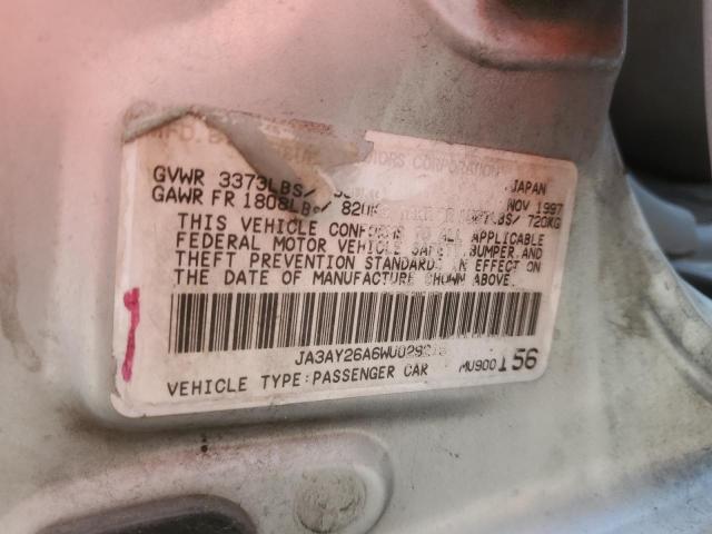 Photo 12 VIN: JA3AY26A6WU029219 - MITSUBISHI MIRAGE DE 