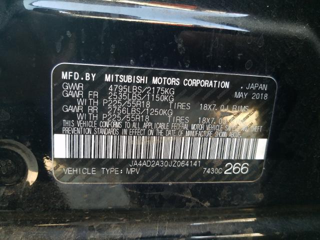 Photo 9 VIN: JA4AD2A30JZ064141 - MITSUBISHI OUTLANDER 