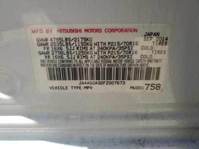 Photo 12 VIN: JA4AD2A32FZ007673 - MITSUBISHI OUTLANDER 