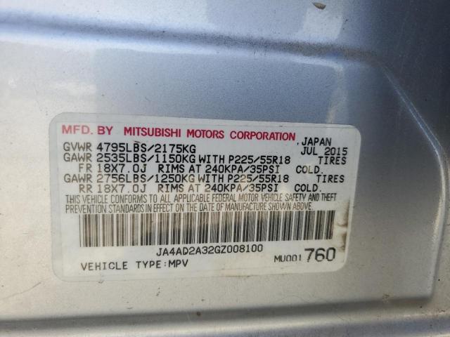 Photo 12 VIN: JA4AD2A32GZ008100 - MITSUBISHI OUTLANDER 