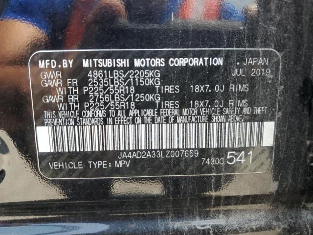 Photo 12 VIN: JA4AD2A33LZ007659 - MITSUBISHI OUTLANDER 