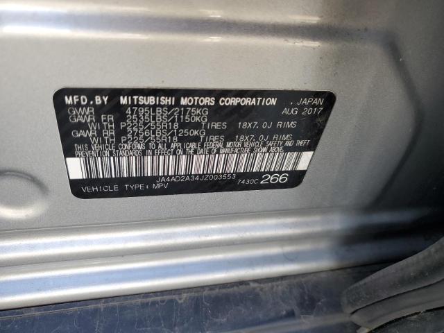 Photo 11 VIN: JA4AD2A34JZ003553 - MITSUBISHI OUTLANDER 