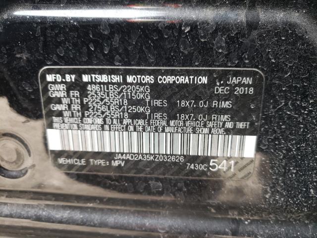 Photo 9 VIN: JA4AD2A35KZ032626 - MITSUBISHI OUTLANDER 