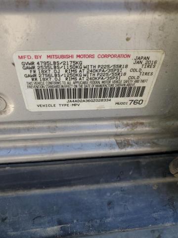 Photo 12 VIN: JA4AD2A36GZ028334 - MITSUBISHI OUTLANDER 