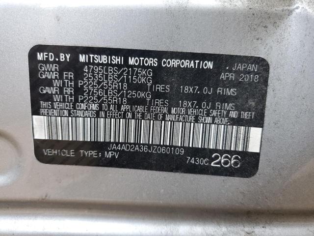 Photo 9 VIN: JA4AD2A36JZ060109 - MITSUBISHI OUTLANDER 