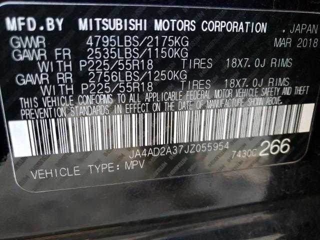 Photo 9 VIN: JA4AD2A37JZ055954 - MITSUBISHI OUTLANDER 