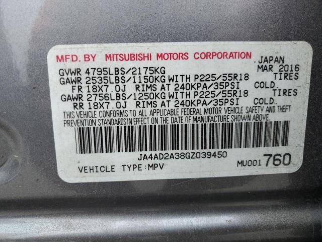 Photo 9 VIN: JA4AD2A38GZ039450 - MITSUBISHI OUTLANDER 