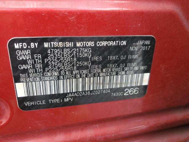 Photo 12 VIN: JA4AD2A38JZ027404 - MITSUBISHI OUTLANDER 