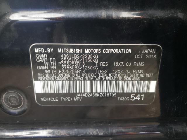 Photo 12 VIN: JA4AD2A38KZ018705 - MITSUBISHI OUTLANDER 