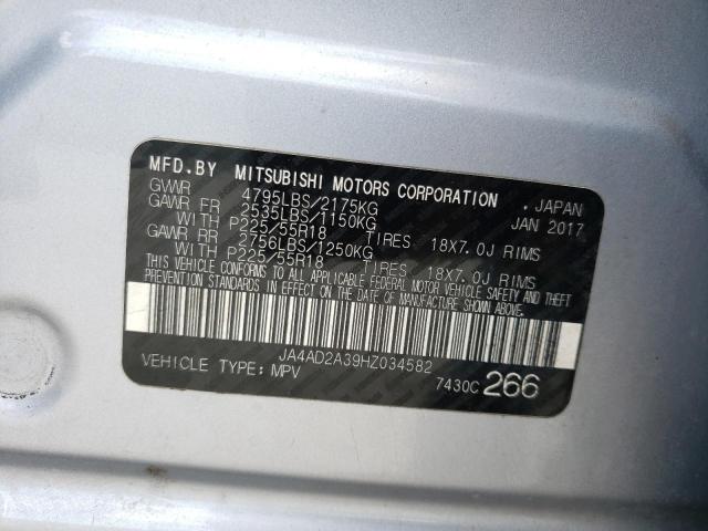 Photo 12 VIN: JA4AD2A39HZ034582 - MITSUBISHI OUTLANDER 