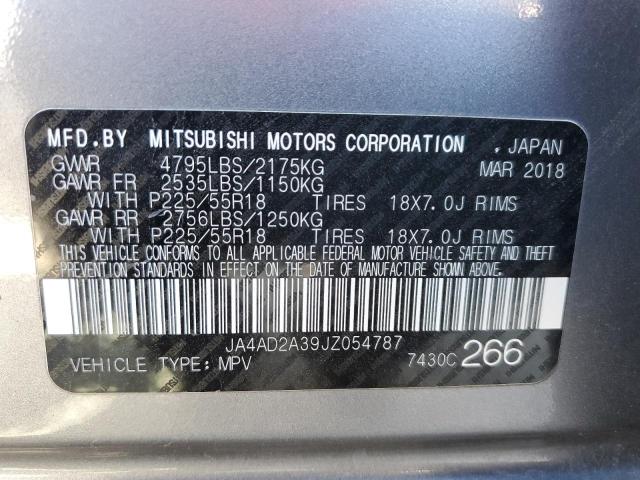 Photo 12 VIN: JA4AD2A39JZ054787 - MITSUBISHI OUTLANDER 