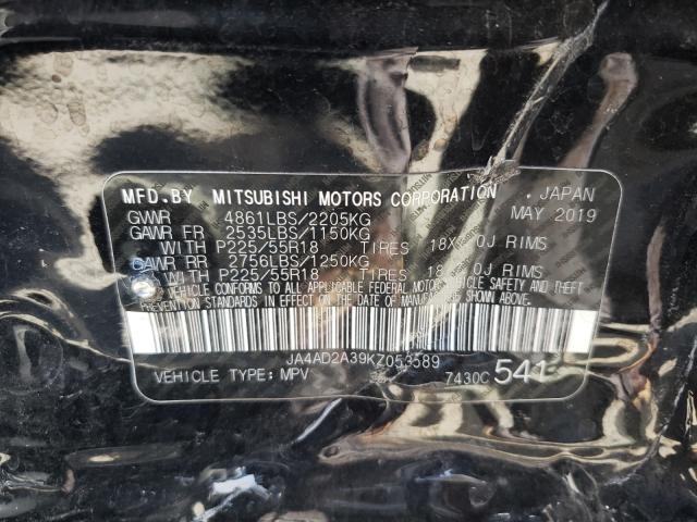 Photo 9 VIN: JA4AD2A39KZ053589 - MITSUBISHI OUTLANDER 