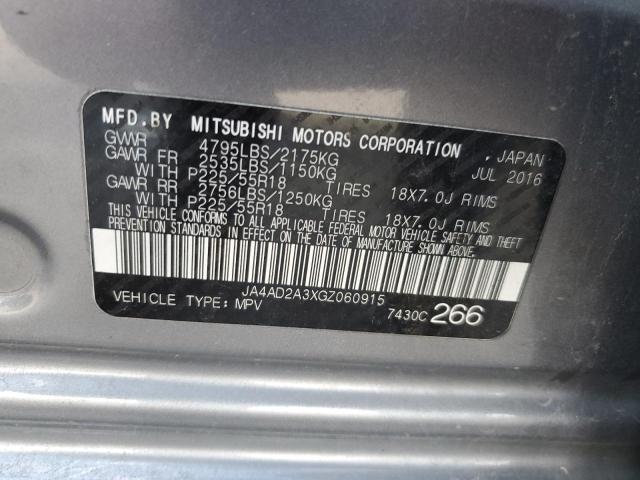 Photo 12 VIN: JA4AD2A3XGZ060915 - MITSUBISHI OUTLANDER 