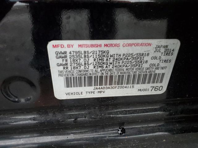 Photo 12 VIN: JA4AD3A30FZ004115 - MITSUBISHI OUTLANDER 