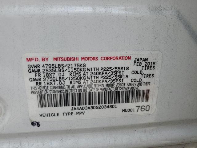 Photo 11 VIN: JA4AD3A30GZ034801 - MITSUBISHI OUTLANDER 