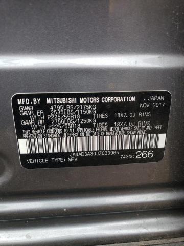 Photo 11 VIN: JA4AD3A30JZ030965 - MITSUBISHI OUTLANDER 