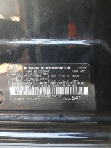 Photo 12 VIN: JA4AD3A30LZ041063 - MITSUBISHI OUTLANDER 